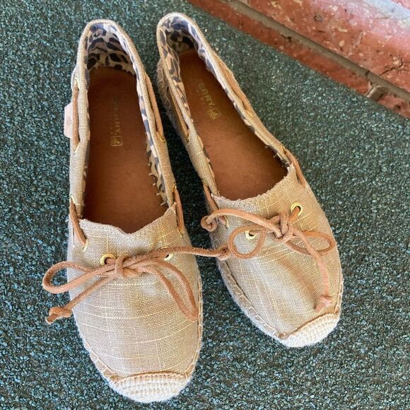 SPERRY TOP-SIDER KATAMA Espadrille Boat Shoe Sandal Size 5.5 - Picture 2 of 15